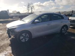 Salvage cars for sale from Copart San Martin, CA: 2019 Hyundai Ioniq Blue