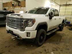 Salvage cars for sale from Copart Ham Lake, MN: 2021 GMC Sierra K3500 Denali