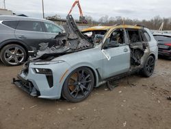 BMW x7 m60i salvage cars for sale: 2024 BMW X7 M60I