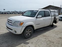 Salvage cars for sale from Copart Corpus Christi, TX: 2005 Toyota Tundra Double Cab Limited