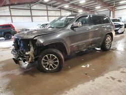 Salvage cars for sale at Lansing, MI auction: 2015 Jeep Grand Cherokee Limited