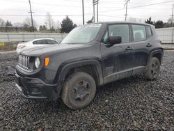 Salvage cars for sale from Copart Portland, OR: 2017 Jeep Renegade Sport