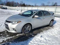 Vehiculos salvage en venta de Copart Grantville, PA: 2015 Toyota Corolla L