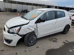 Salvage cars for sale from Copart Fresno, CA: 2017 Mitsubishi Mirage ES