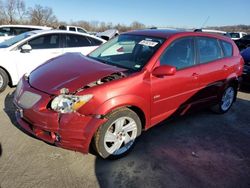 Salvage cars for sale at Cahokia Heights, IL auction: 2005 Pontiac Vibe