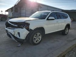 Volkswagen Atlas S salvage cars for sale: 2021 Volkswagen Atlas S