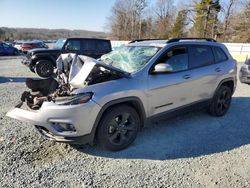 Jeep salvage cars for sale: 2020 Jeep Cherokee Latitude Plus