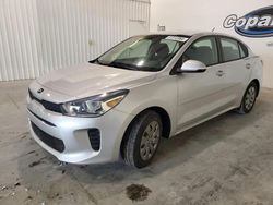 Salvage cars for sale at Tulsa, OK auction: 2020 KIA Rio LX