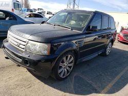 Land Rover Range Rover salvage cars for sale: 2009 Land Rover Range Rover Sport Supercharged