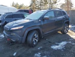 Salvage cars for sale at Denver, CO auction: 2018 Jeep Cherokee Trailhawk