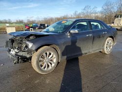Salvage cars for sale at Ellwood City, PA auction: 2018 Chrysler 300 Limited