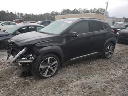 Salvage cars for sale at Ellenwood, GA auction: 2021 Hyundai Kona Limited