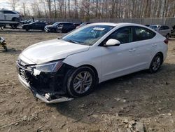 Salvage cars for sale at Waldorf, MD auction: 2020 Hyundai Elantra SEL