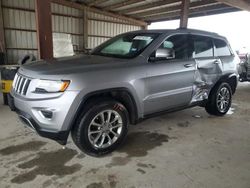 Salvage cars for sale from Copart Houston, TX: 2015 Jeep Grand Cherokee Limited