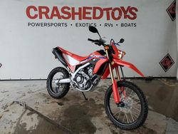 Salvage cars for sale from Copart Riverview, FL: 2021 Honda CRF300 LA