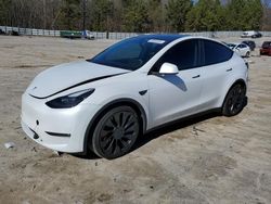 Salvage cars for sale at Gainesville, GA auction: 2022 Tesla Model Y