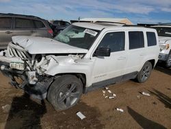 Salvage cars for sale at Brighton, CO auction: 2015 Jeep Patriot Latitude