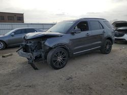 Salvage cars for sale from Copart Kansas City, KS: 2016 Ford Explorer XLT