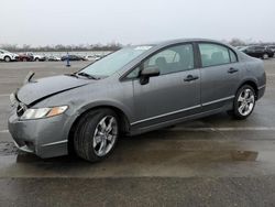 Salvage cars for sale from Copart Fresno, CA: 2010 Honda Civic VP