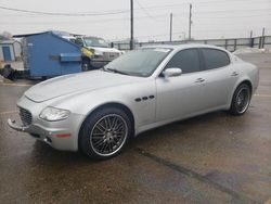 Salvage cars for sale from Copart Nampa, ID: 2005 Maserati Quattroporte M139