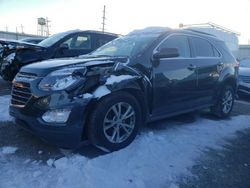 Salvage cars for sale from Copart Chicago Heights, IL: 2017 Chevrolet Equinox LT