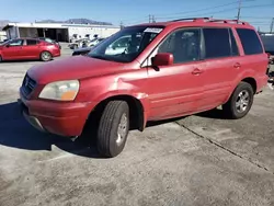 Salvage cars for sale at Sun Valley, CA auction: 2003 Honda Pilot EX