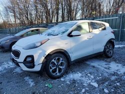 Salvage cars for sale at Candia, NH auction: 2021 KIA Sportage LX