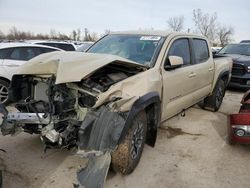 Salvage cars for sale at Bridgeton, MO auction: 2019 Toyota Tacoma Double Cab