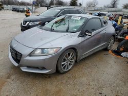 Salvage cars for sale at Bridgeton, MO auction: 2011 Honda CR-Z EX