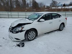 Salvage cars for sale at Albany, NY auction: 2016 Nissan Sentra S