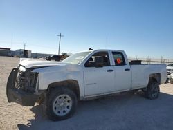 Salvage cars for sale from Copart Andrews, TX: 2017 Chevrolet Silverado K2500 Heavy Duty
