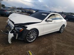 Salvage cars for sale at San Martin, CA auction: 2017 Mercedes-Benz C300