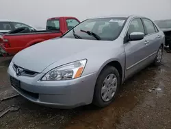 Salvage cars for sale from Copart Elgin, IL: 2003 Honda Accord LX