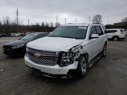 Salvage cars for sale from Copart Bridgeton, MO: 2017 Chevrolet Tahoe K1500 LT