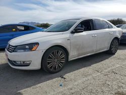 Salvage cars for sale from Copart Las Vegas, NV: 2015 Volkswagen Passat SE