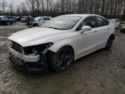 Salvage cars for sale at Waldorf, MD auction: 2017 Ford Fusion Sport