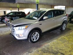 Salvage cars for sale from Copart Indianapolis, IN: 2017 Ford Escape SE