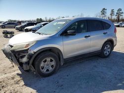 Salvage cars for sale at Houston, TX auction: 2016 Honda CR-V LX