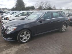 Salvage cars for sale at Finksburg, MD auction: 2014 Mercedes-Benz E 350 4matic