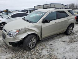 Chevrolet Equinox LT salvage cars for sale: 2016 Chevrolet Equinox LT