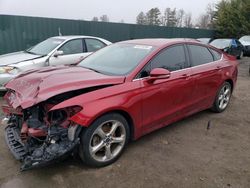 Salvage cars for sale at Finksburg, MD auction: 2014 Ford Fusion SE