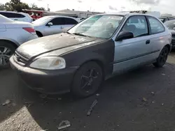 Salvage cars for sale at Martinez, CA auction: 1999 Honda Civic DX