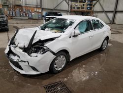 Salvage cars for sale from Copart Montreal Est, QC: 2016 Toyota Corolla L
