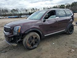 KIA salvage cars for sale: 2020 KIA Telluride EX