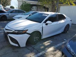 Salvage cars for sale at Van Nuys, CA auction: 2022 Toyota Camry SE