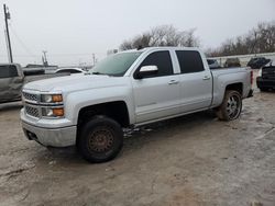 Chevrolet Silverado k1500 lt salvage cars for sale: 2015 Chevrolet Silverado K1500 LT