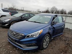 Salvage cars for sale at Hillsborough, NJ auction: 2017 Hyundai Sonata Sport