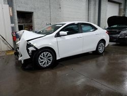 Salvage cars for sale at Ham Lake, MN auction: 2017 Toyota Corolla L