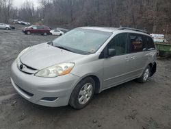 Salvage cars for sale at Marlboro, NY auction: 2010 Toyota Sienna CE