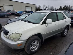 Salvage cars for sale from Copart Woodburn, OR: 2003 Lexus RX 300